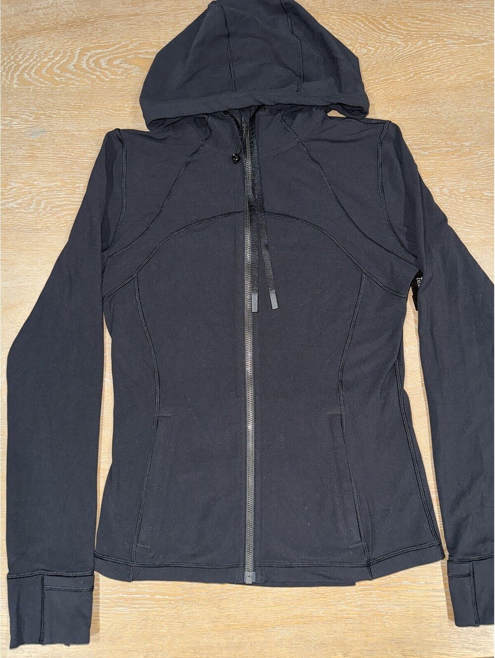 Lululemon Hooded Define Jacket *Nulu Black SIZE 8